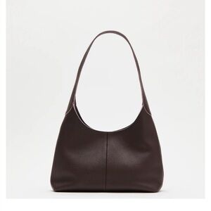 Chic Dark Brown Shoulder Bag